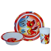 Детски сервиз 3части/ меламин DRAGONANI