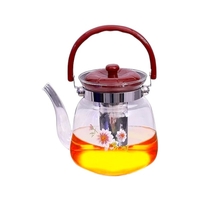 Чайник стъкло 1.1л.
