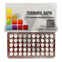 Pharm-tec. Turinabol Rapid 10 mg 50 tabs