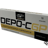 GP Muscle Depo-C- Тестостерон Ципионат 10 amp 250 mg / ml