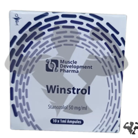 Muscle Development Pharma Winstrol ( Stanozolol ) 50 mg / ml 10 amp