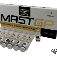 GP Muscle Mast ( Masteron ) - Drostanolone Propionate 10 amp 100 mg / ml