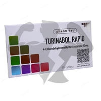 Pharm-tec. Turinabol Rapid 10 mg 50 tabs