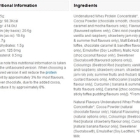 Myprotein Impact Whey Protein Flavored 2500 g