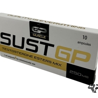 GP Muscle Sust ( Sustanon ) - Testosterone Mix 10 amp 250 mg / ml