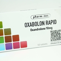 Pharm-tec. Анавар Oxabolon Rapid 10 mg 50 таблетки