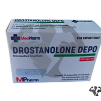 MedPharm Дростанолон Енантат ( Drostanolone Depo ) 200мг / 1мл 10 ампули