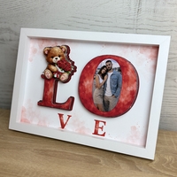 CRAFTONA Рамка с 3д изображение по снимка - любовен подарък