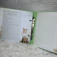 CRAFTONA Албум дневник с ринг механизъм - Зелени зайчета