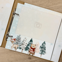 CRAFTONA Албум дневник с ринг механизъм – коледен горски свят