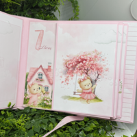 CRAFTONA Албум дневник с лепени страници - сладко мече