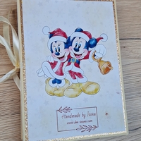 CRAFTONA Коледен албум с фотокарти – мики и мини маус