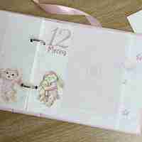 CRAFTONA Албум дневник с ринг механизъм - розови зайчета