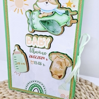 Рамка визитка за новородено