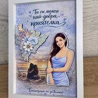 Рамка по снимка превърната в дигитална 3д - моменти завинаги