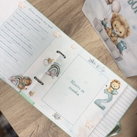 CRAFTONA Албум дневник с ринг механизъм – лъвчета в мента