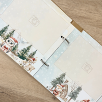 CRAFTONA Албум дневник с ринг механизъм – коледен горски свят
