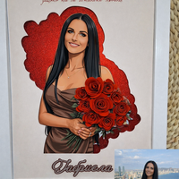 CRAFTONA Рамка с 3д изображение по снимка – подарък за любов