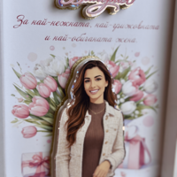 CRAFTONA Рамка с 3д изображение по снимка – Подарък за 8 март