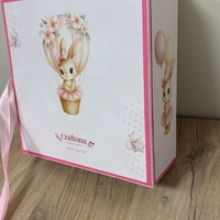 Албум-дневник 22 х 22 см. със зайчета