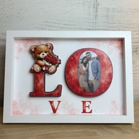 CRAFTONA Рамка с 3д изображение по снимка - любовен подарък