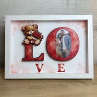 CRAFTONA Рамка с 3д изображение по снимка - любовен подарък