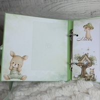 CRAFTONA Албум дневник с ринг механизъм - Зелени зайчета