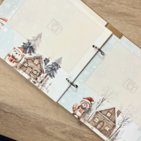 CRAFTONA Албум дневник с ринг механизъм – коледен горски свят