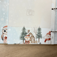 CRAFTONA Албум дневник с ринг механизъм – коледен горски свят