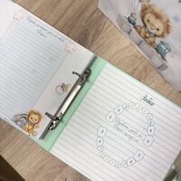 CRAFTONA Албум дневник с ринг механизъм – лъвчета в мента