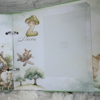 CRAFTONA Албум дневник с ринг механизъм - Зелени зайчета