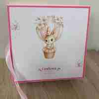 Албум-дневник 22 х 22 см. със зайчета