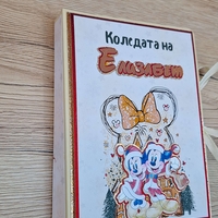 CRAFTONA Коледен албум с фотокарти – мики и мини маус