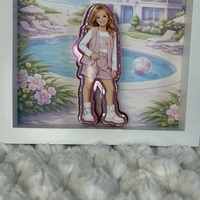 CRAFTONA Рамка с 3д изображение по снимка - Барби свят за дете