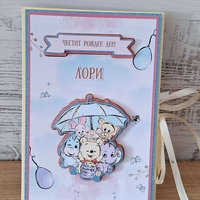 HM Ivona мини албум за снимки с 3D животинки и карти за спомени
