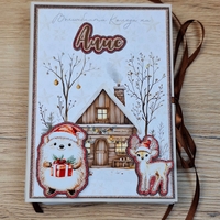 CRAFTONA Коледен албум с фотокарти – горска тематика АЛИС