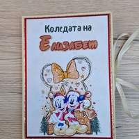 CRAFTONA Коледен албум с фотокарти – мики и мини маус