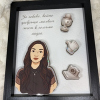 CRAFTONA Рамка с 3д изображение по снимка - UGC подарък