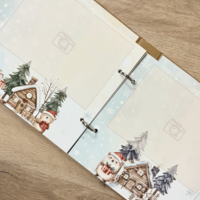CRAFTONA Албум дневник с ринг механизъм – коледен горски свят
