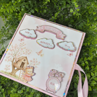 CRAFTONA Албум дневник с лепени страници - сладко мече