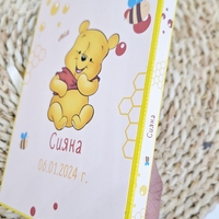 Мини албум визитка за новородено