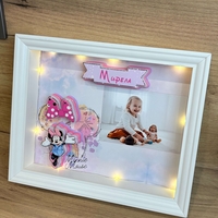 LumiFrame със снимка и мини маус