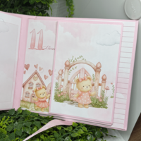 CRAFTONA Албум дневник с лепени страници - сладко мече