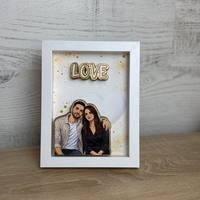CRAFTONA Рамка с 3д изображение по снимка - подарък за любов