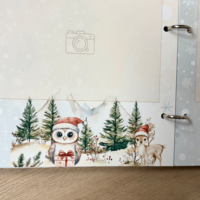 CRAFTONA Албум дневник с ринг механизъм – коледен горски свят