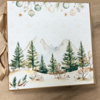 CRAFTONA Албум дневник с ринг механизъм – коледен горски свят