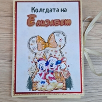 CRAFTONA Коледен албум с фотокарти – мики и мини маус