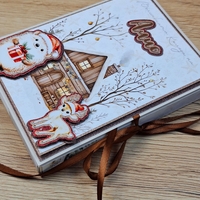 CRAFTONA Коледен албум с фотокарти – горска тематика АЛИС