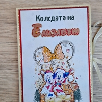 CRAFTONA Коледен албум с фотокарти – мики и мини маус