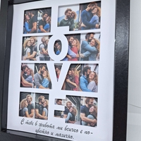 CRAFTONA Рамка с колаж от снимки – любовен спомен